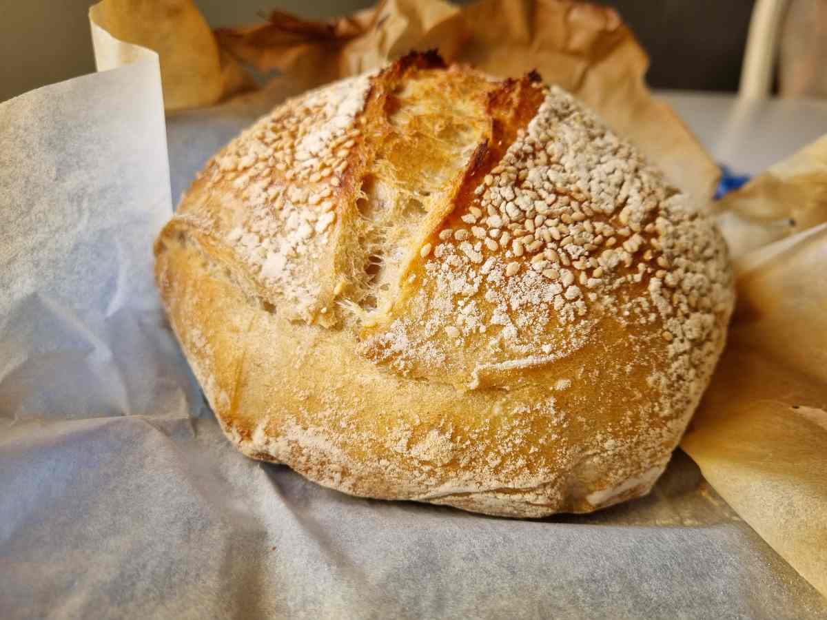 Sourdough Bread Baked Golden