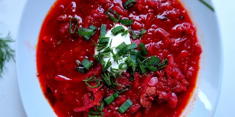 How to make borscht recipe