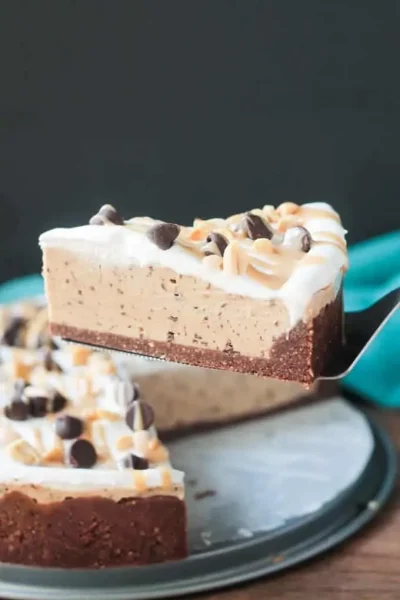 Frozen Gluten Free Peanut Butter Pie