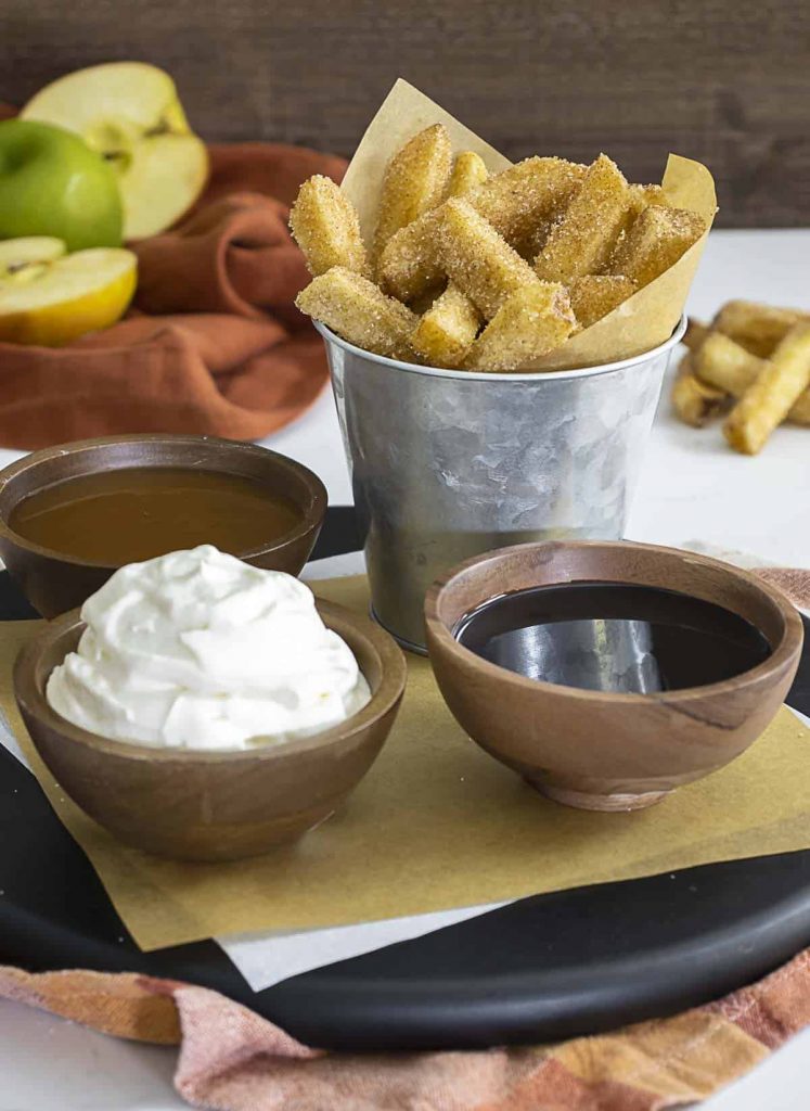 Gluten Free Apple Pie No Bake Fries