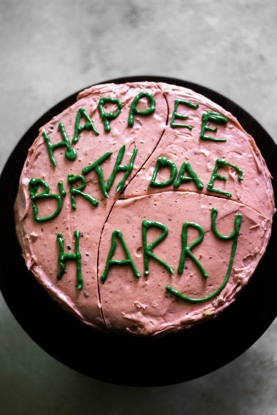 Gluten Free Harry Potter Cake