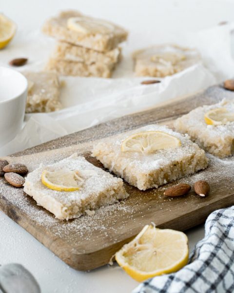 Gluten Free No Bake Lemon Bars