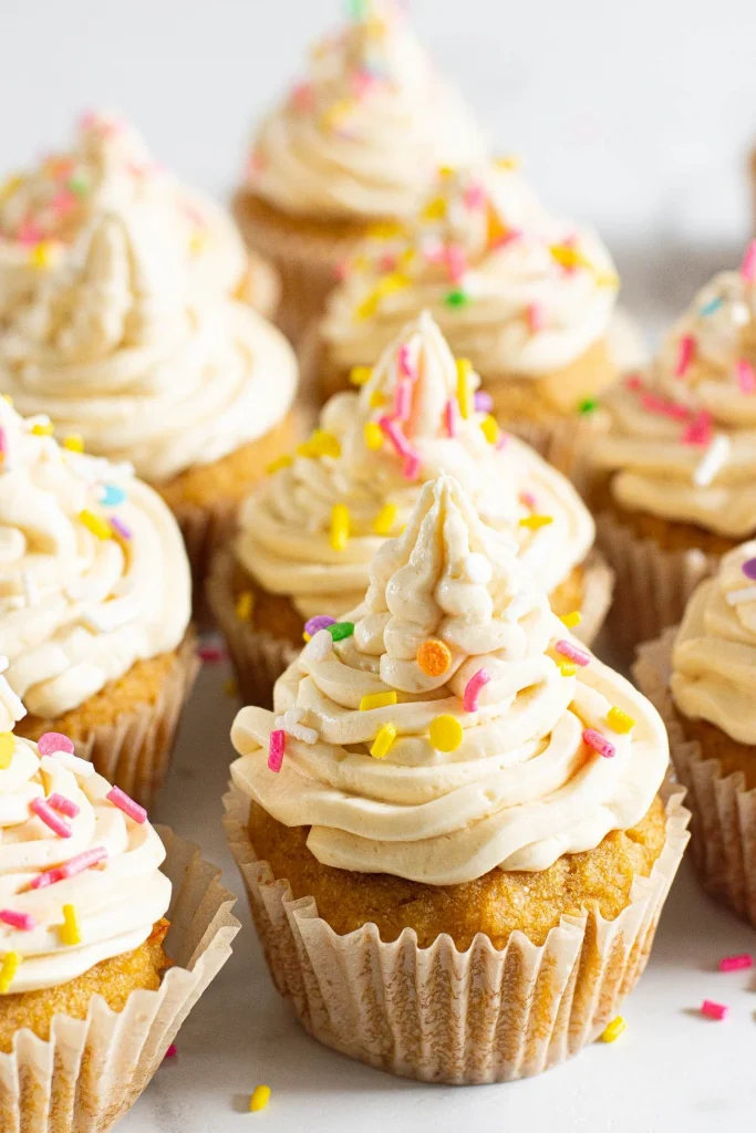 Gluten Free Healthy Vanilla Cupcakes