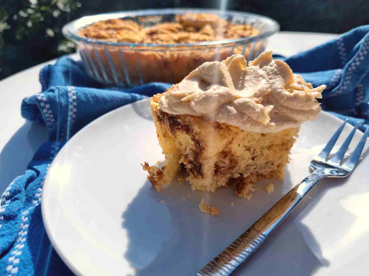 Gluten Free Cinnamon Rolls with Peanut Butter Frosting