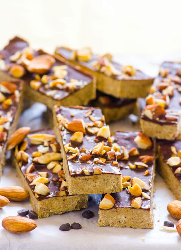 Homemade Protein Bars with Almonds