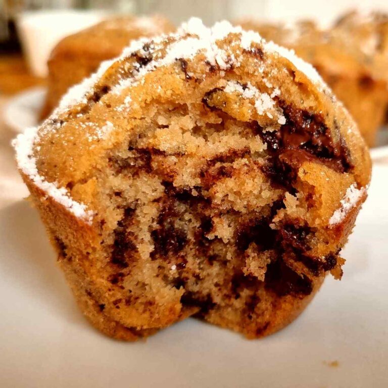 Rice Flour Chocolate Chip Muffin.