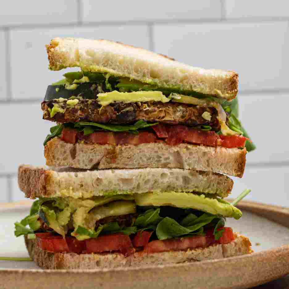 vegan sandwich for broccoli Soup.