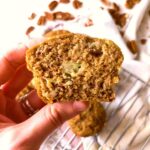 A banana muffin from the inside.