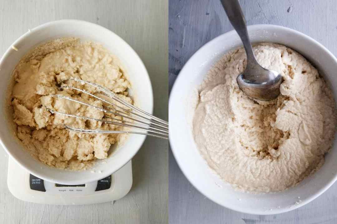 Preferment before and after.