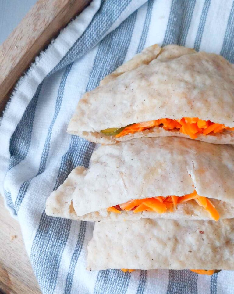Easy Gluten-Free Lebanese Bread (Pita Pockets) - Natasha's Home