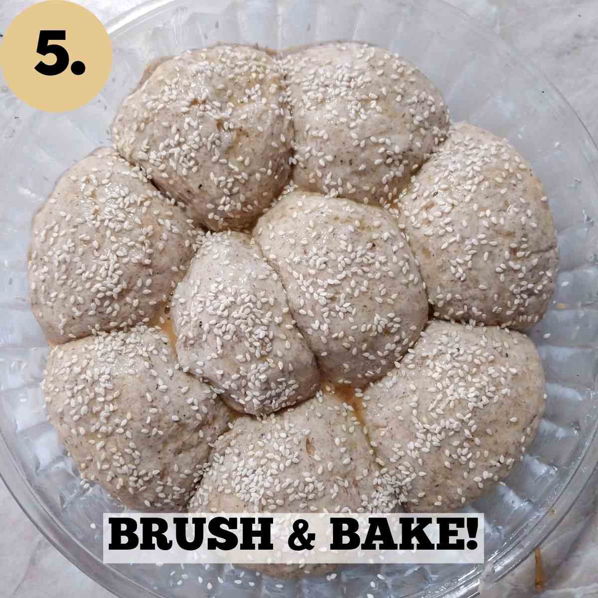 Rolls after the rise.
