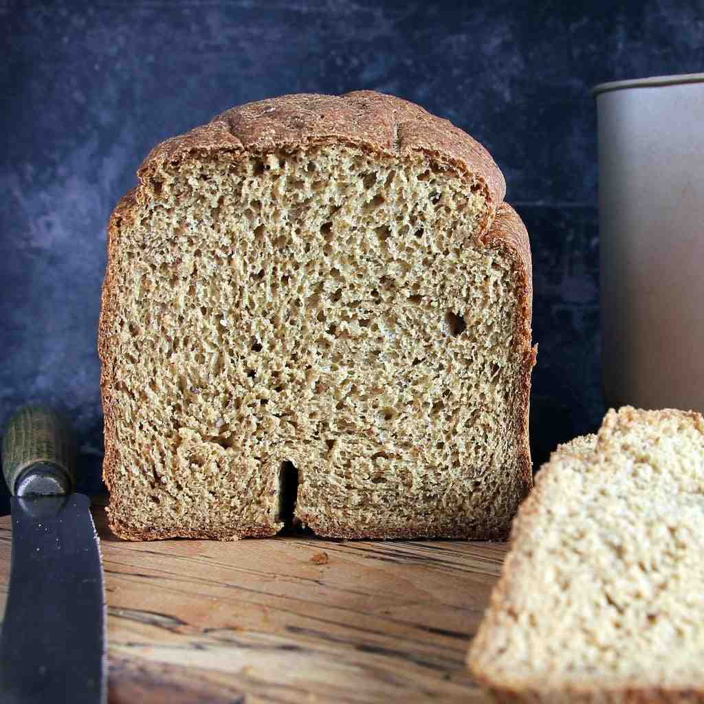 A slice of bread.