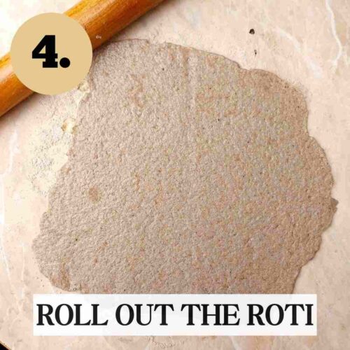 Roti Using Paper The BEST Ragi Roti - Natasha's Home
